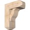 Ekena Millwork Funston Craftsman Smooth Bracket w/ Offset Brace, Douglas Fir, 7 1/2"W x 18"D x 22"H BKT0806X18X22FST04SDF - alternate 1